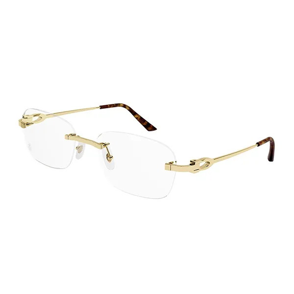 Gọng Kính Nam Cartier CT0290O 003 Màu Vàng Gold