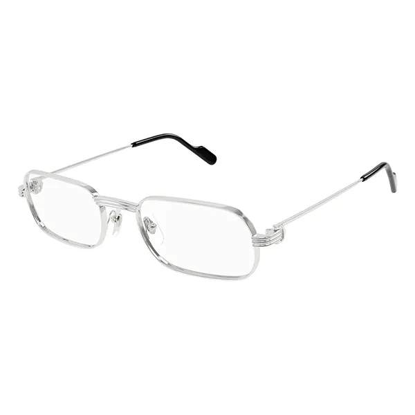 Gọng Kính Nam Cartier CT0556O 002 Màu Bạc
