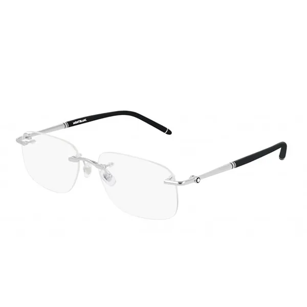 Gọng Kính Nam Montblanc MB0071O 002 Silver Màu Bạc