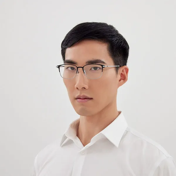 Gọng Kính Nam Montblanc MB0314OA 001 Màu Bạc/Đen