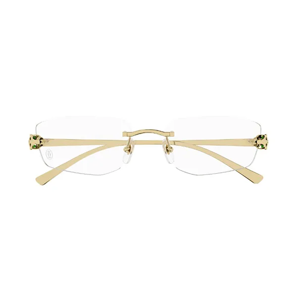 Gọng Kính Nữ Cartier CT0494O 001 Màu Vàng