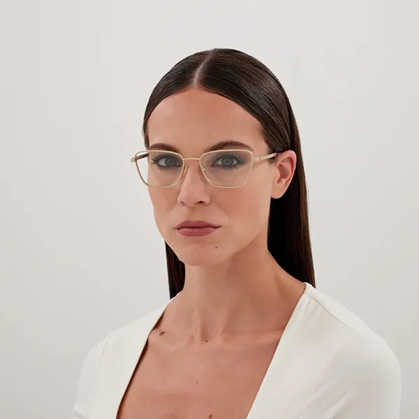 Gọng Kính Nữ Gucci GG1880O 003 Màu Vàng Gold