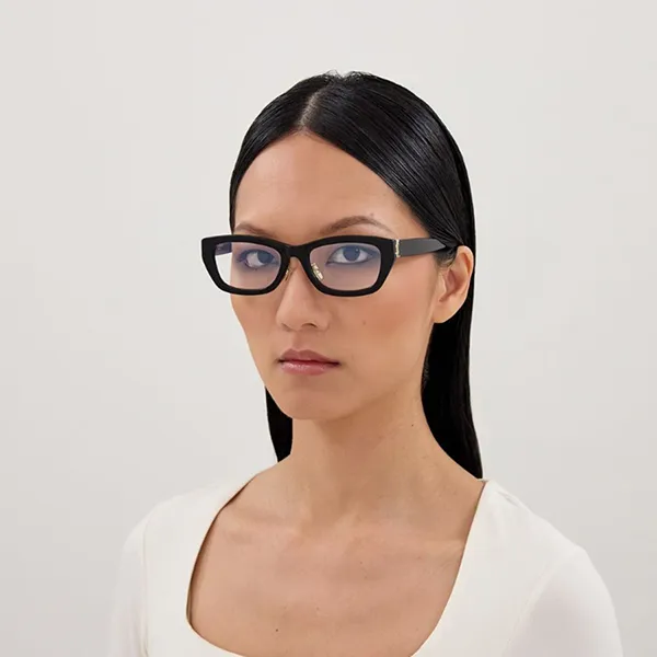 Gọng Kính Nữ Yves Saint Laurent YSL SLM153/JOPT 001 Màu Đen