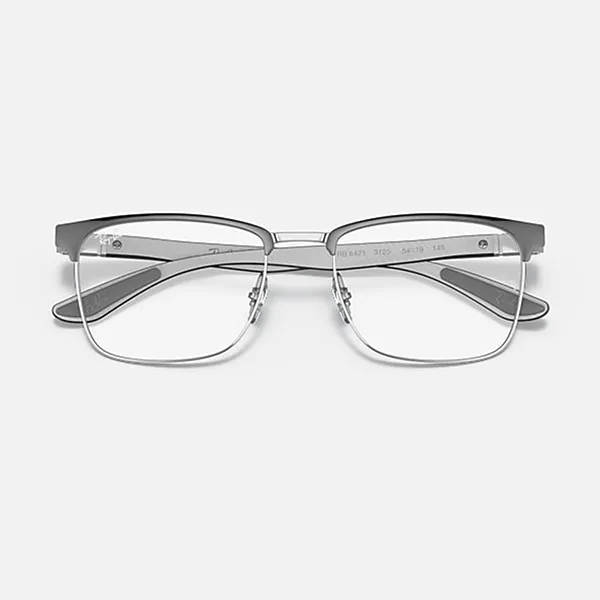 Gọng Kính Rayban Optics Eyeglasses RB8421 3125 Màu Bạc/Xám