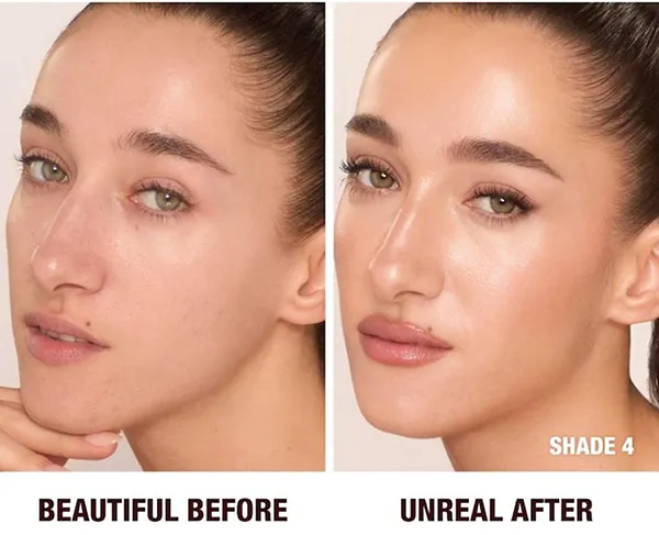 Kem Nền Dạng Thỏi Charlotte Tilbury Unreal Skin Sheer Glow Tint Tone 4 Fair, 9g