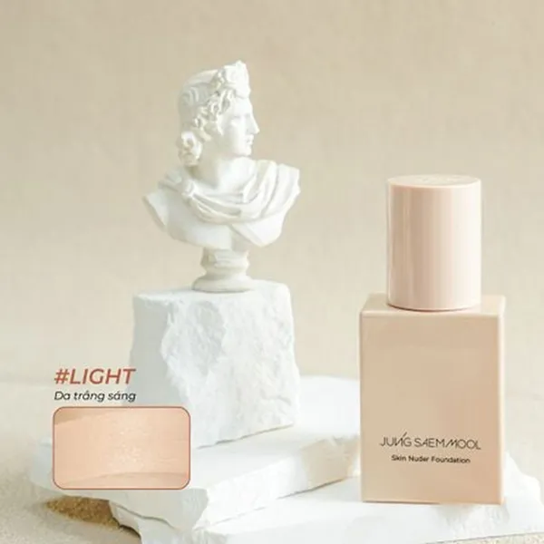 Kem Nền Jung Saem Mool Skin Nuder Foundation Tone Light 30ml