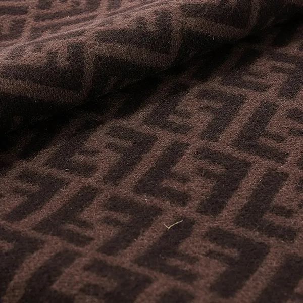 Khăn Choàng Cổ Fendi Monogram Scarf FXT113 AQCW F0949 Màu Nâu