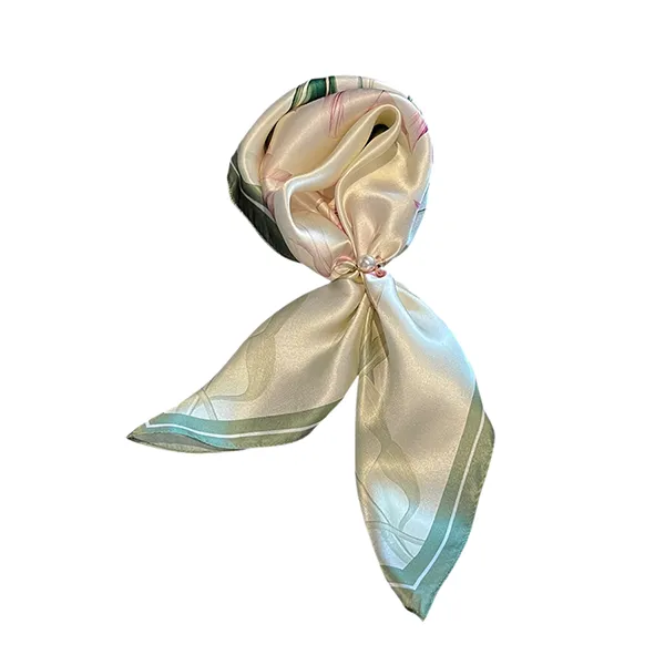 Khăn Choàng Nữ Kya Jewel Graceful Tulip SC76 Màu Xanh Tím