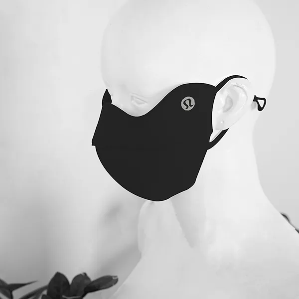 Khẩu Trang Lululemon Thick & Breathable Full Face Eye Mask - Black Màu Đen