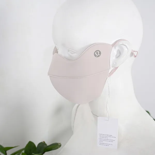 Khẩu Trang Lululemon Thick & Breathable Full Face Eye Mask - Pink Màu Hồng