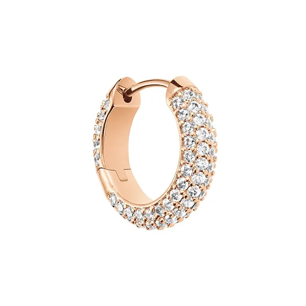 Khuyên Tai Nữ Daniel Wellington Pavé Crystal Earrings RG DW00400627 Màu Trắng/ Vàng Hồng