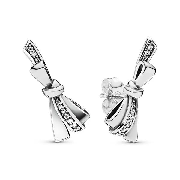 Khuyên Tai Nữ Pandora 297234CZ Màu Bạc