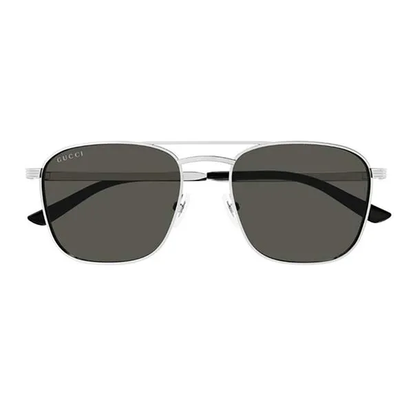 Kính Mát Nam Gucci Sunglasses GG1881S 001 Màu Bạc - Đen