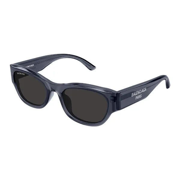 Kính Mát Nữ Balenciaga BB0389SK 003 Màu Xanh Xám