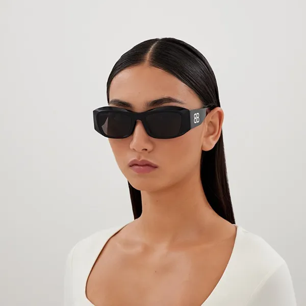 Kính Mát Nữ Balenciaga BB0397SA 001 Màu Đen