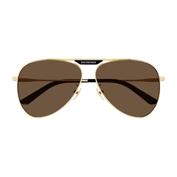 Kính Mát Unisex Balenciaga BB0244S 003 Màu Nâu Vàng