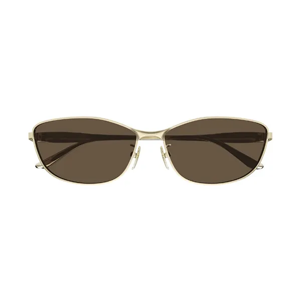 Kính Mát Unisex Balenciaga BB0357SA 003 Màu Nâu Vàng