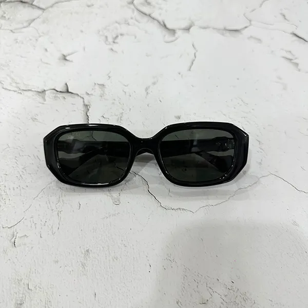 Kính Mát Unisex Gucci GG1535S 001 As Seen On Olivia Attwood Màu Đen Xám