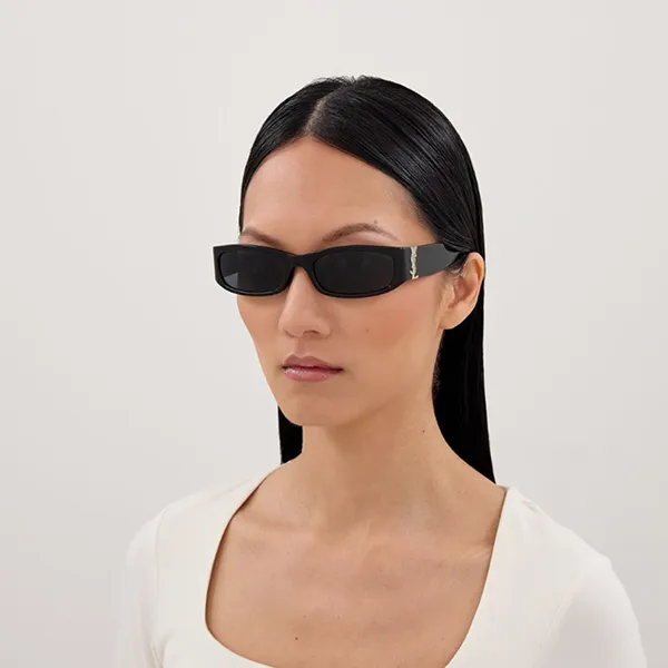 Kính Mát Unisex Yves Saint Laurent YSL Sunglasses SLM152/F 001 Màu Đen