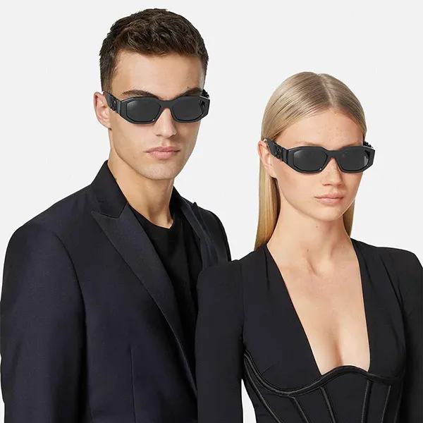 Kính Mát Versace Sunglasses O4361-O53608753 Màu Xám Đen