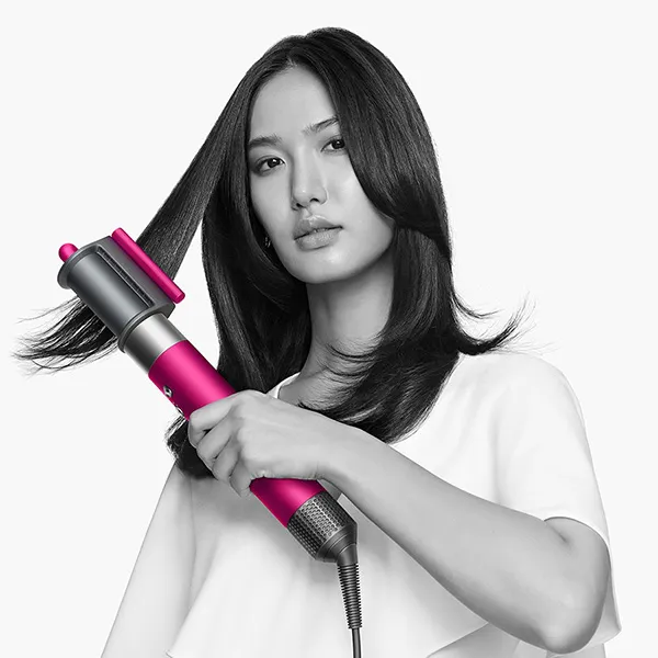 Máy Tạo Kiểu Và Sấy Tóc Dyson Dyson Airwrap Multi Styler Complete Long Fuchsia Màu Hồng/Xám