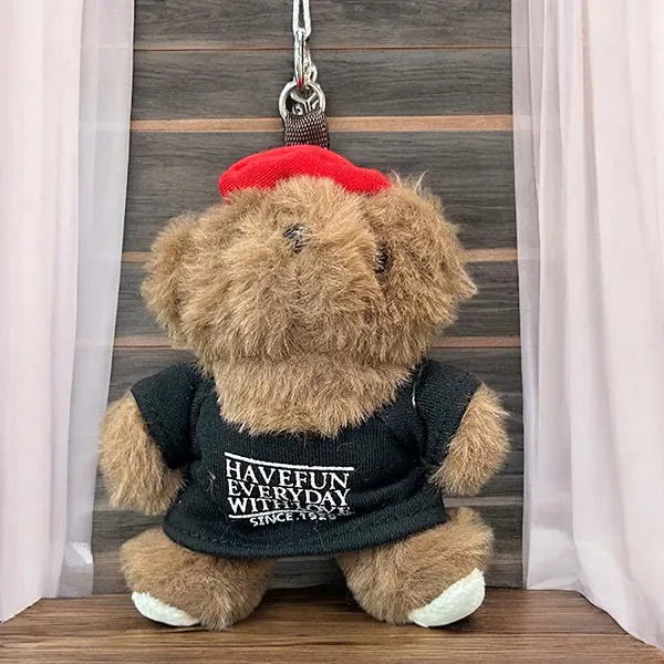 Móc Khóa Guoo Bear Charms GB JC1022-100 Màu Nâu/Đen