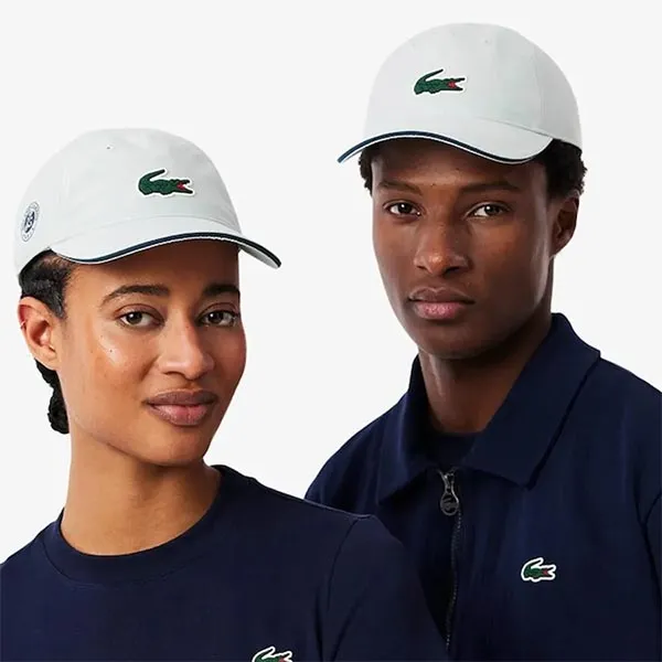Mũ Lacoste Roland-Garros Edition Microfiber Cap RK6388 51 CJ7 Màu Xanh Nhạt Size S