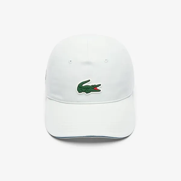 Mũ Unisex Lacoste Roland-Garros Edition Microfiber Cap RK6388 51 CJ7 Màu Trắng