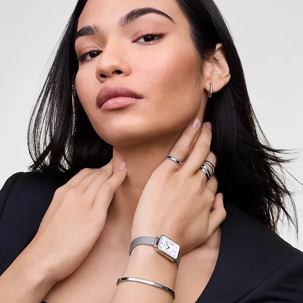 Nhẫn Daniel Wellington Classic Aura Ring Màu Bạc Size 54