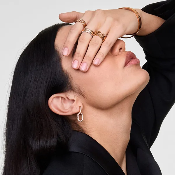 Nhẫn Daniel Wellington Classic Aura Ring Màu Vàng Hồng Size 54