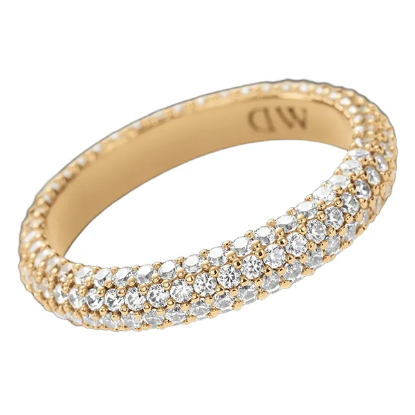 Nhẫn Nữ Daniel Wellington Cubic Zirconia Pavé Crystal Ring Gold Màu Vàng Gold Size 50