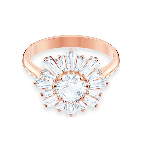 Nhẫn Nữ Swarovski Idyllia Ring 5459599 Màu Vàng Hồng Size 52