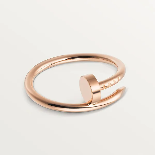 Nhẫn Unisex Cartier Juste Un Clou Ring Small Model CRB4225800 Màu Vàng Hồng Size 51