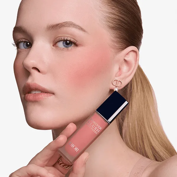 Phấn Má Dạng Kem Dior Forever Blush Soft Filter 01 Petal Màu Hồng Đỏ