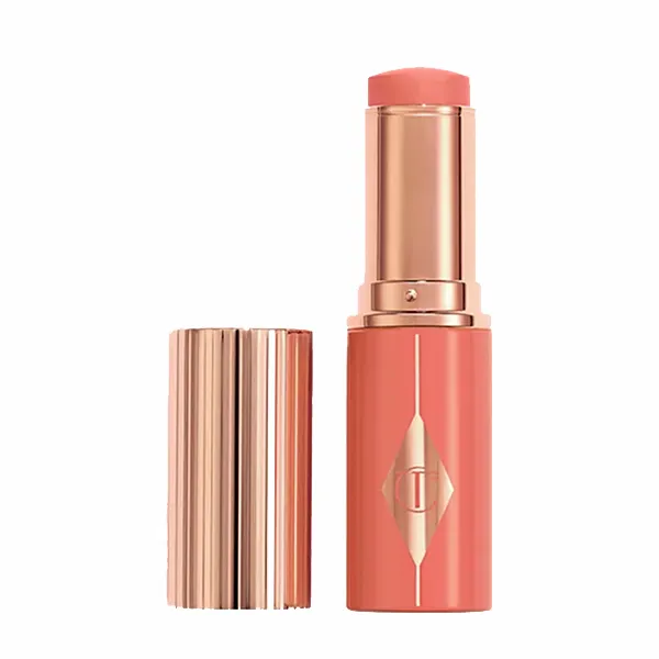 Phấn Má Hồng Charlotte Tilbury Unreal Blush Healthy Glow Stick Peachy Glow Màu Hồng Anh Đào- Lỗi Chạm Đầu