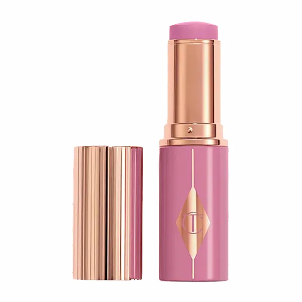 Phấn Má Hồng Charlotte Tilbury Unreal Blush Healthy Glow Stick Pretty Glow Màu Tím Nhạt 10g