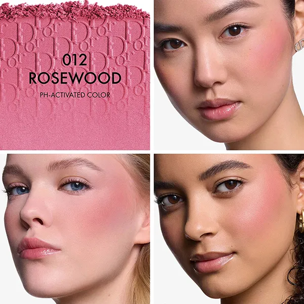 Phấn Má Hồng Trang Điểm Dior Backstage Rosy Glow Blush 012 Rose Wood Màu Hồng Khô