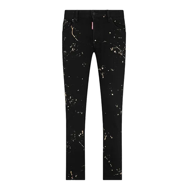 Quần Jean Nam Dsquared2 Icon Black Milky S79LA0071 S30564 900 Màu Đen Size 44