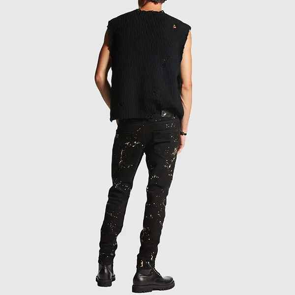 Quần Jean Nam Dsquared2 Icon Black Milky S79LA0071 S30564 900 Màu Đen Size 44