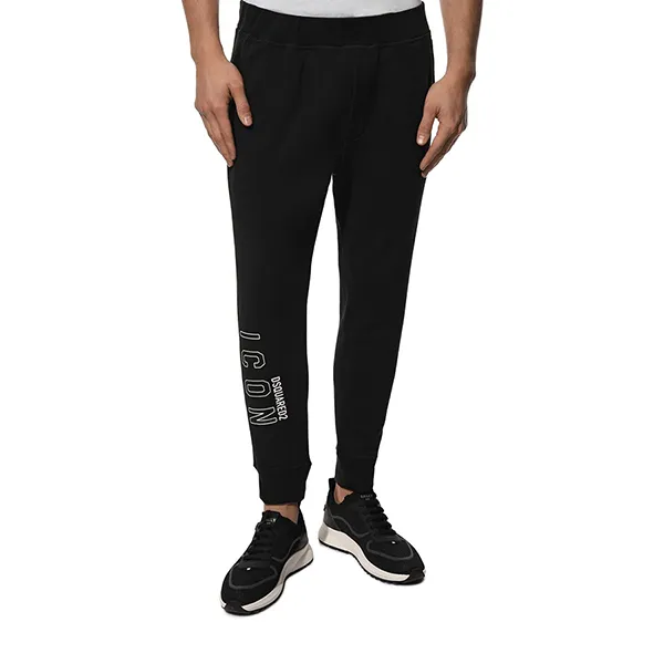 Quần Nỉ Nam Dsquared2 Casual Pants Black S79KA0041 Màu Đen Size S
