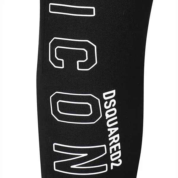 Quần Nỉ Nam Dsquared2 Casual Pants Black S79KA0041 Màu Đen Size S