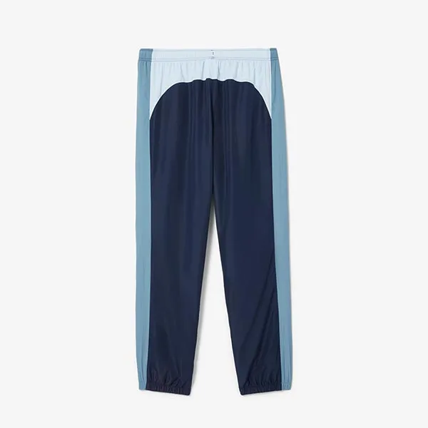 Quần Nỉ Nam Lacoste Lightweight Water Repellent Sweatpants XH8906 00 I0M Màu Xanh Navy Size 3