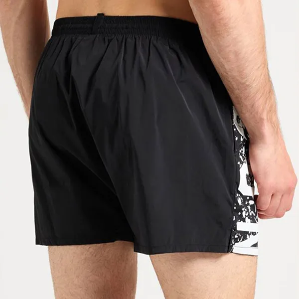Quần Short Nam Dsquared2 Logo Printed Swim D7B645420ISA01 Màu Đen Size 46