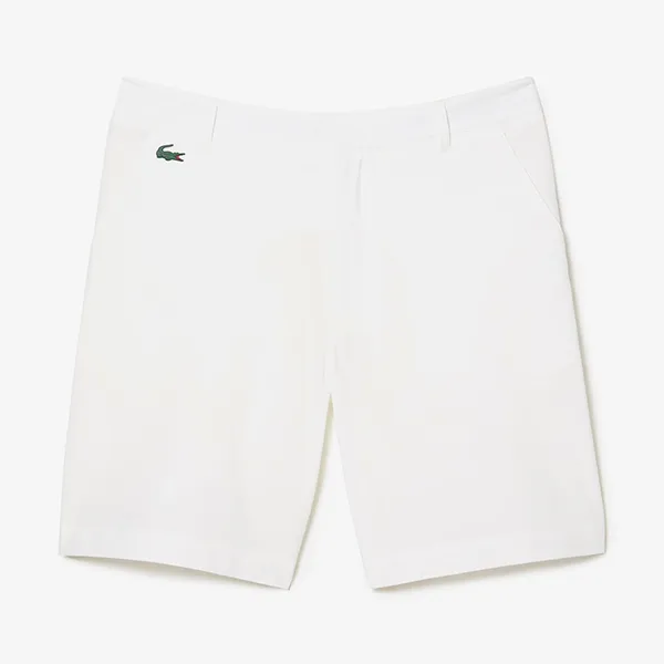 Quần Short Nam Lacoste Men’s Sport Lightweight Stretch Golf Shorts FH3764 70V Màu Trắng Size 32