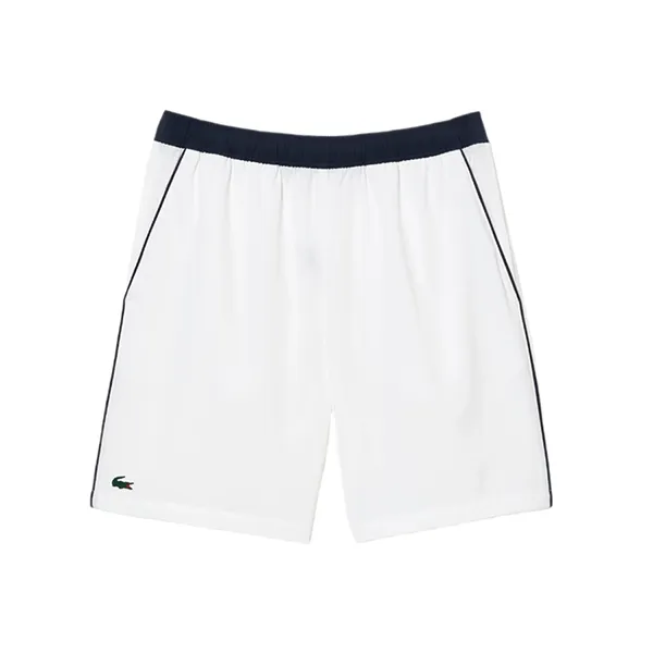 Quần Short Nam Lacoste Men's Stretch Tennis Shorts GH1086 52 522 Màu Trắng Size 3