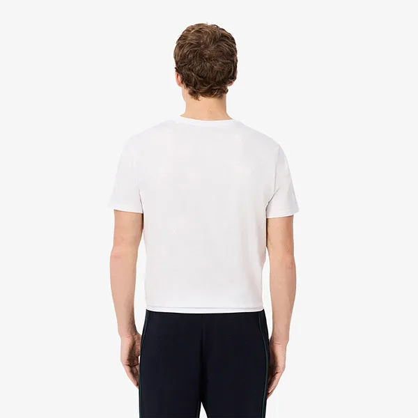 Set 3 Áo Thun Nam Lacoste Regular Tit TH9010 001 Tshirt Màu Trắng Size M