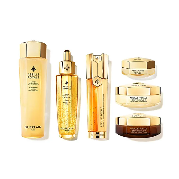 Set Dưỡng Da Guerlain Abeille Royale Age-Defying Hexalogy Set 6 Món