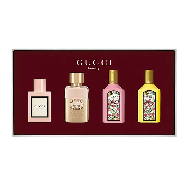 Set Nước Hoa Nữ Gucci Mini Discovery Kit Gift Set 4 Món
