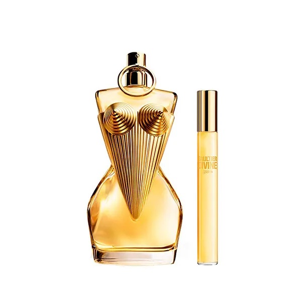 Set Nước Hoa Nữ Jean Paul Gaultier Divine 3 Món (EDP 100ml + EDP Mini 10ml + Dưỡng Thể 75ml)