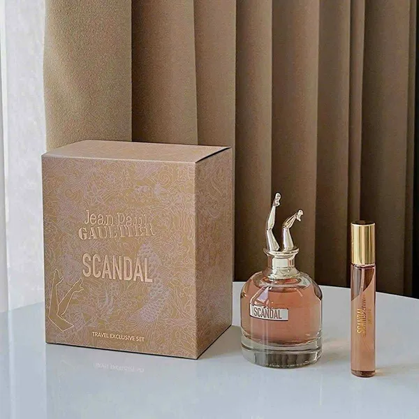 Set Nước Hoa Nữ Jean Paul Gaultier Scandal EDP Set 2 Món (80ml + 20ml)